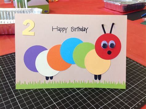 Caterpillar Card Card Making Cards Projects To Try