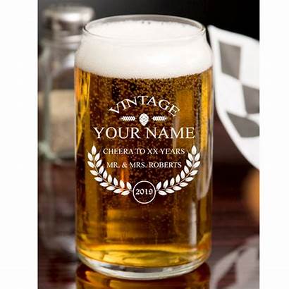 Beer Glass Personalized