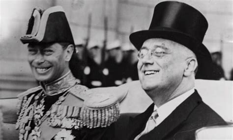 Hm King George Vi And Us President Franklin D Roosevelt Pictured