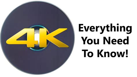 4kultra Hd Blu Ray Discs Everything You Need To Know Release Date