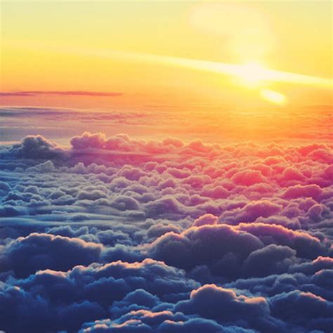 Sunset Clouds Background Above The Clouds Clouds Scenery