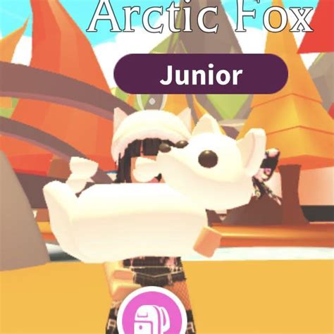 Arctic Fox Adopt Me Roblox Video Gaming Gaming Accessories Game