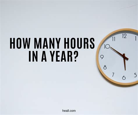 How Many Hours In A Year Common Year Leap Year With Converter