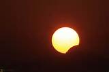 Pictures of Partial Solar Eclipse