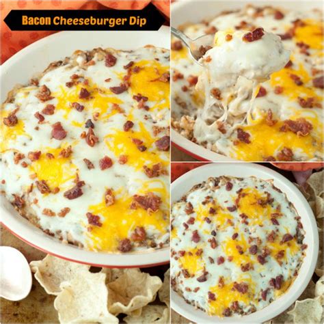 Bacon Cheeseburger Dip Wishes And Dishes