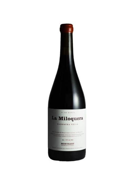 Comprar La Miloquera Garnatxa Montsant Wineshack Vino Online