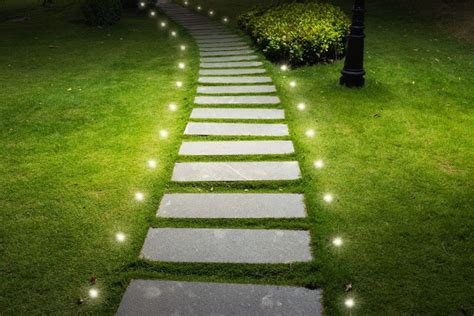 Led Yard Lights Yard Dots For Pathways Grass And More