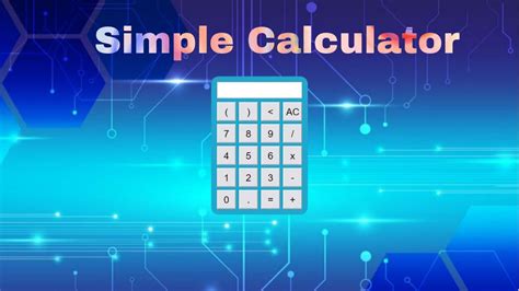 Create A Simple Calculator Using Htmlcssjs Youtube