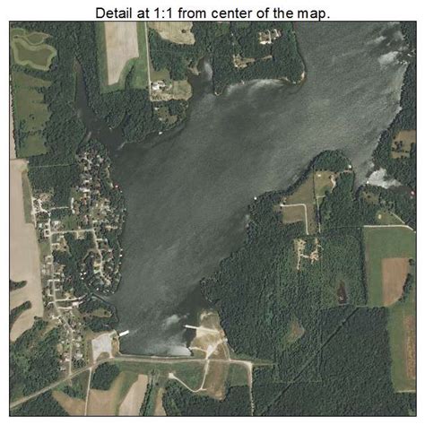 Aerial Photography Map Of Hillsboro Il Illinois
