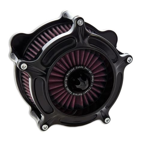 Turbine air cleaner by roland sands design®. Roland Sands Turbine Air Cleaner For Harley 2008-2017 ...