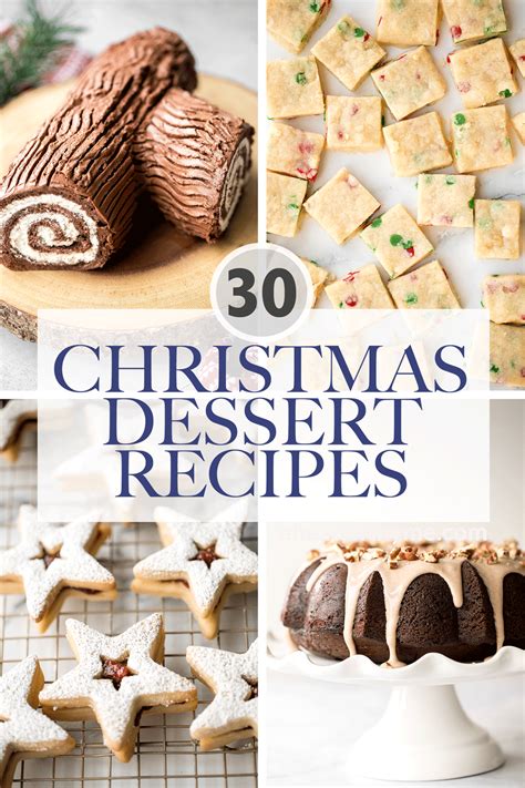 30 Best Christmas Dessert Recipes Ncgo