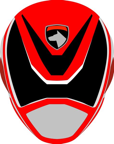 Spd Red Ranger Helmet By Superherotimefan On Deviantart