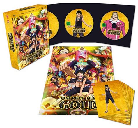 One Piece Kinofilm 12 Film Gold Limited Collectors Edition Auf