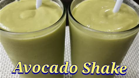 Avocado Shake Recipe With Condensed Milk Youtube