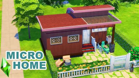 Add some fuel if you'd like to keep me going! MICRO HOME (32 Tiles) | The Sims 4 | Tiny Living - YouTube