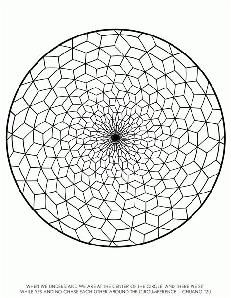 Geometry Coloring Pages Coloring Pages