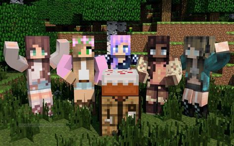 Minecraft Girl Wallpapers Top Free Minecraft Girl Backgrounds