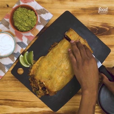 Food Network On Instagram “taco Night Just Got Real Get The Recipe For Giant Taco Roll