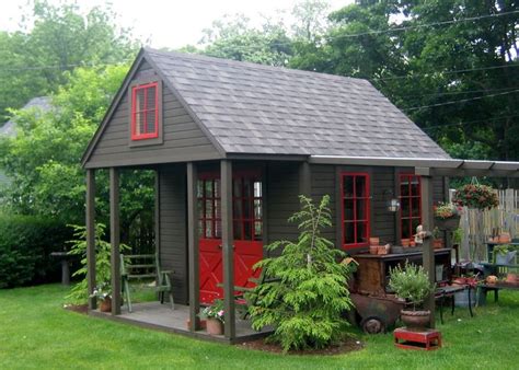 Backyard Retreats Home And Garden Club Garden Sheds Porches