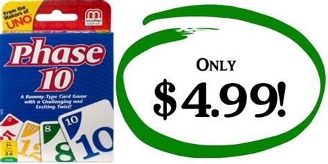 Maybe you would like to learn more about one of these? Phase 10 Card Game Only $4.99! (reg. $9.99) - Become a Coupon Queen
