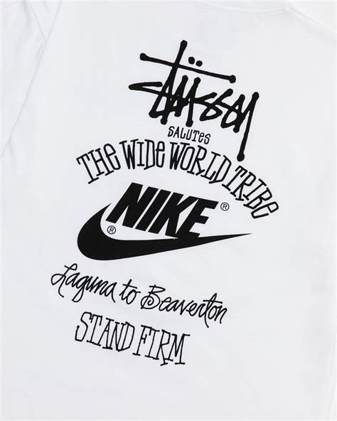 Nike Nike X St Ssy Tee White Black Dv