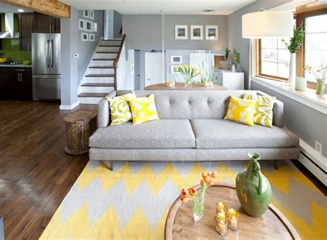 Living Room Color Scheme Gray And Yellow Avso