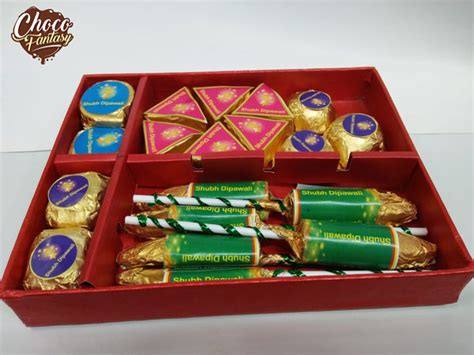 Standard crackers gift box price list. Diwali Special Cracker Shaped Chocolates - Choco Fantasy