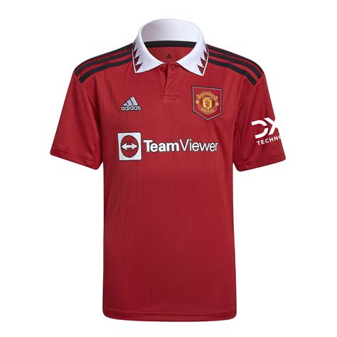 Camiseta Adidas United Niño 2022 2023 Roja Futbolmaniakids