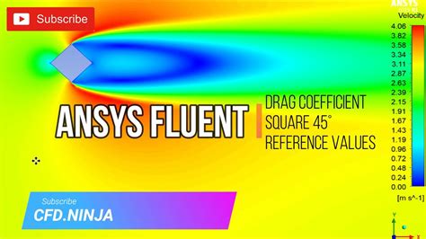 Ansys Fluent Drag Coefficient Tutorial Reference Values