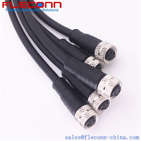 M8 4 Pin Female Cable