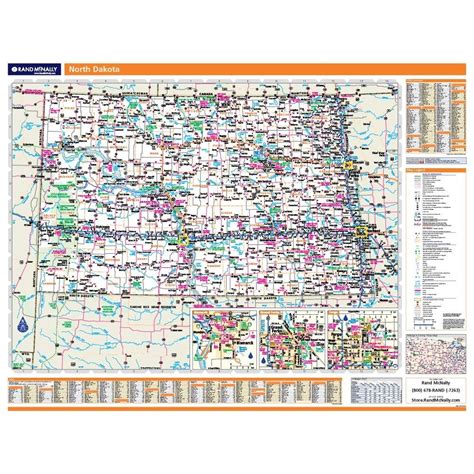 North Dakota Map With Highways