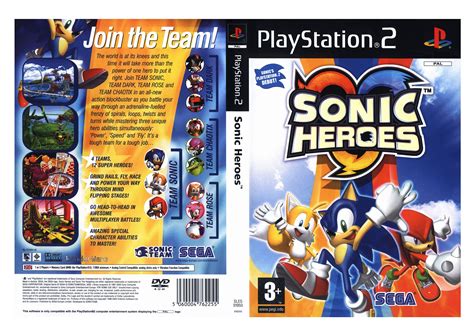Ps2 Sonic Heroes Dvd Game Lazada