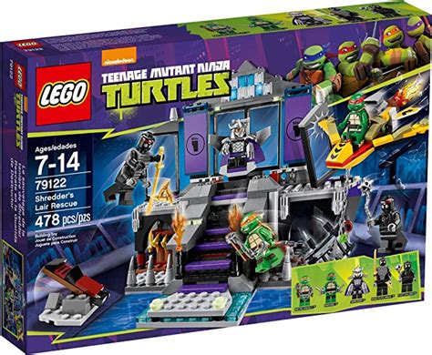 Lego Teenage Mutant Ninja Turtles Theme 79122 Shredders Lair Rescue