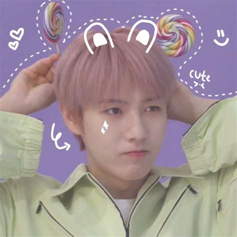 Kpop Doodle Icon Aesthetic Rp Icons Huang Renjun Kpop Edit Icons
