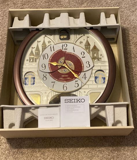 Seiko Special Collectors Edition Melodies In Motion Clock Qxm565brh