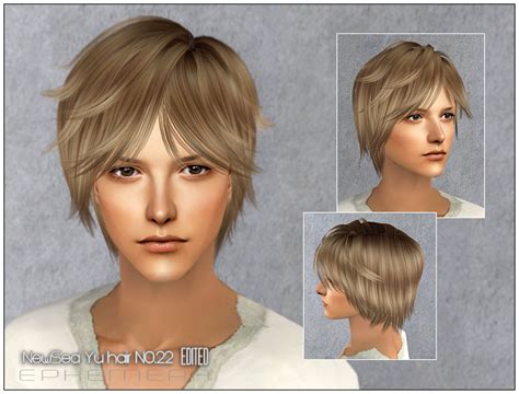 Mod The Sims Coolsims Male Hair 27peggy Free Hair 090601newsea Male