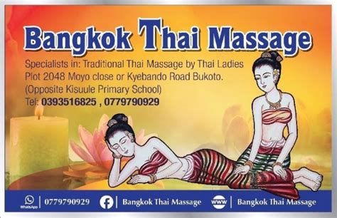 bangkok thai massage kampala contact number contact details email address 4 reviews