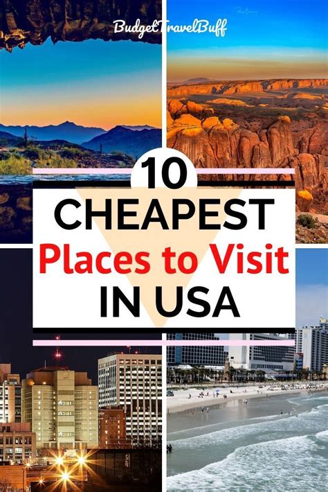 10 Cheapest Places To Travel In The Usa Budgettravelbuff Cheap