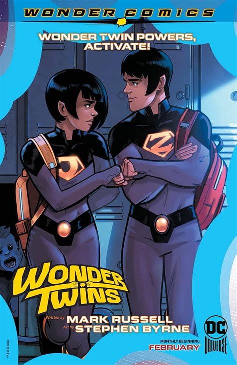 The Sex Lives Of The Exxorians Wonder Twins 1 Preview In Todays Dc Comics