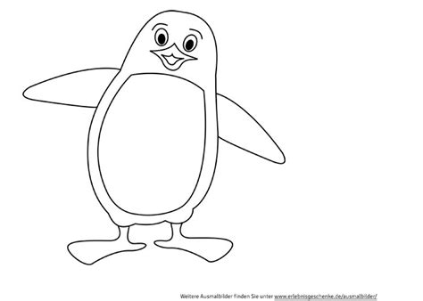 Vorlage pinguin ausdrucken und ausschneiden. Bild: 3 - Ausmalbilder: Pinguin