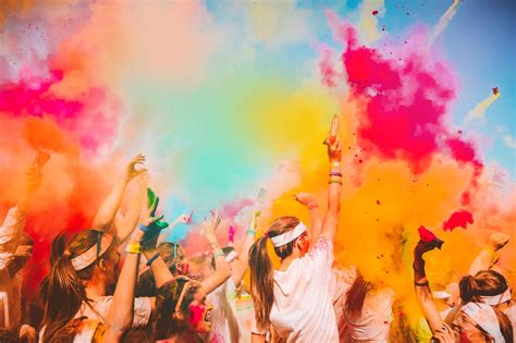 Most of the new clothes you buy will release some dye the first time you wash them. Color Run | Junior League of Omaha