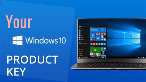 How To Find Window 10 Product Key Youtube