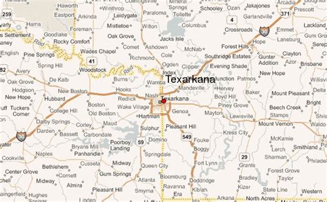 Guía Urbano De Texarkana Arkansas