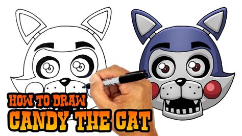 How To Draw Candy The Cat Five Nights At Candys