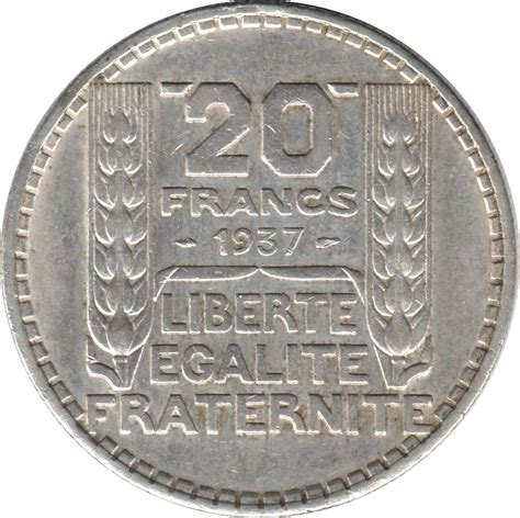 20 Francs Turin Argent France Numista