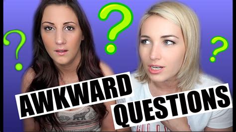 the most awkward sex and relationship questions youtube