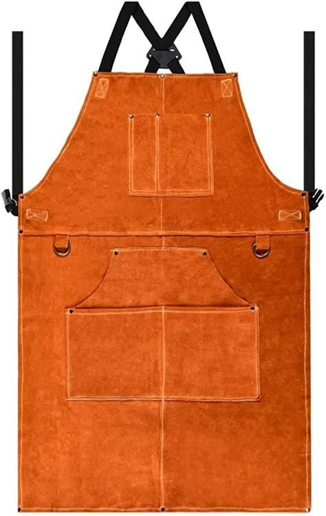 Leather Welding Work Apron Heat Resistant And Flame