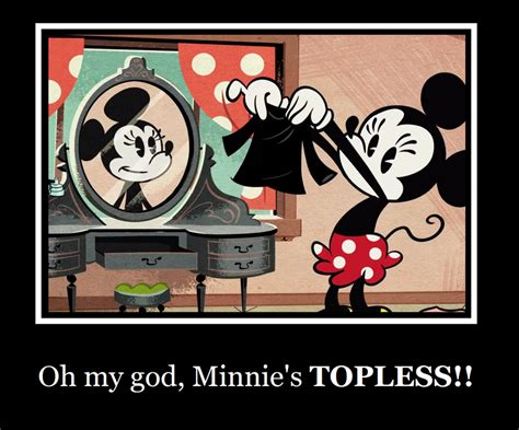 Topless Minnie Mouse By Metroxlr On Deviantart