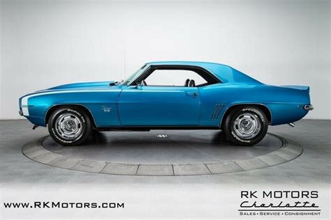 1969 Chevrolet Camaro Rsss Lemans Blue Hardtop 396 V8 4 Speed Manual