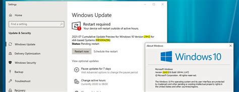 Cumulative Update Preview For Windows 10 Version 21h1 Crlasopa